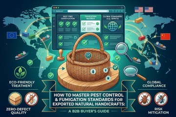 How to Master Pest Control and Fumigation Standards for Exported Natural Handicrafts: The Guide of A B2B Guider
